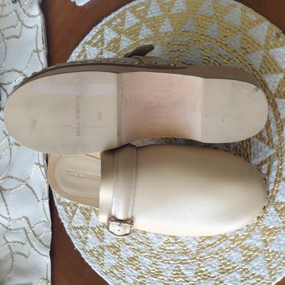 Ulla Johnson Cream Mules - Picture 2 of 6